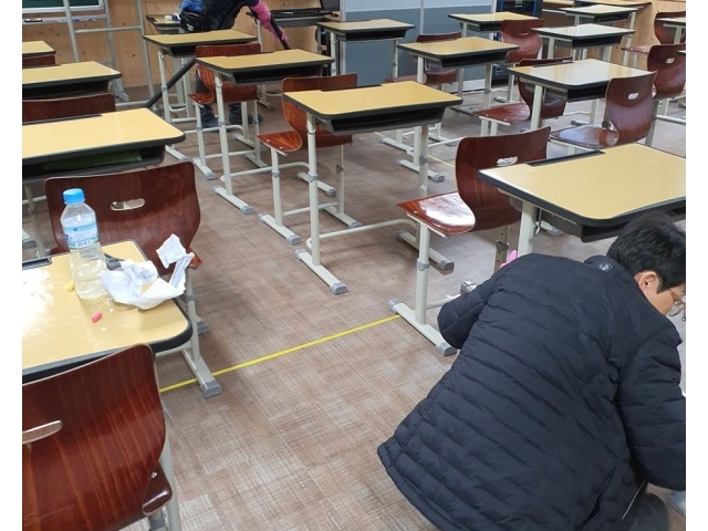 광주광역시 학교청소 방학기간 학교대청소 리모델링 청소